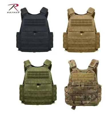 Rothco Modular Molle Plate Carrier Vest For Body Armor Plates • $79.99