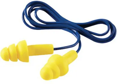 3M Ultrafit Corded Ear Plugs One Size (Pack Of 50) UF-01-000 • £99.38