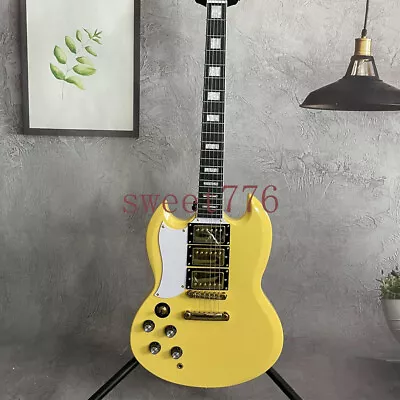 SG Electric Guitar Left-Handed Mahogany Body&Neck HHH Pickups Gold Hardware • $275