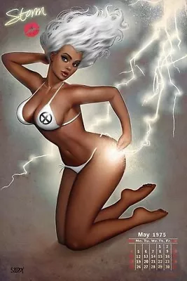 Nathan Szerdy SIGNED Marvel Comics X-Men Art Print ~ Storm Calendar Girl • $25.99