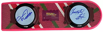 Michael J Fox Christopher Lloyd Signed Back To The Future Hoverboard Beckett • $128.49