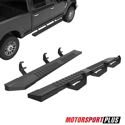 Pair Running Boards Side Step Bars For 2017-2024 Ford F250 Super Duty Crew Cab • $144.89