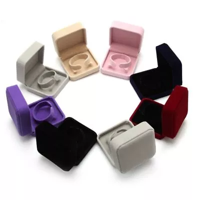 Velvet Bracelet Box Wedding Bangle Display Jewelry Storage Case Gift Box • $11.76