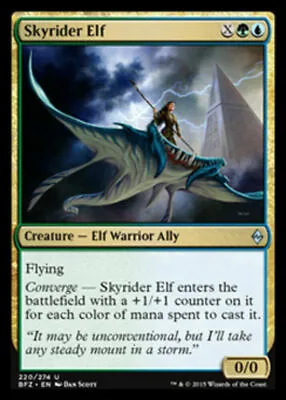 Skyrider Elf Battle For Zendikar - MTG • £0.99