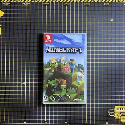 Minecraft Nintendo Switch W/DLC Japan Import Support English Brand New MOJANG • $59.90