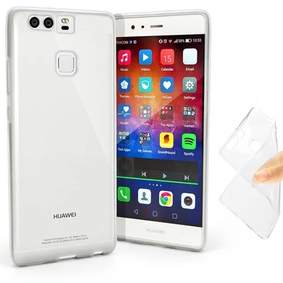 Cadorabo - Cadorabo Custodia Compatibile Con Huawei P10 In Frost Blu Scuro - Coperchio Protettivo In Silicone Tpu Flessibile