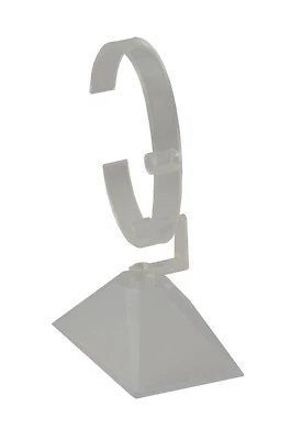 £9.99 • Buy Pack Of 5 Clear Acrylic C Clip Watch Display Stand Counter Top Presentation