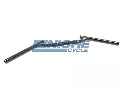 7/8   Clubman Handlebar Cafe Racer Custom Triumph Sportster Honda Gloss Black • $53.50