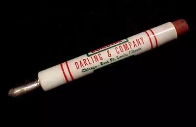 Darling Soil Builders Bullet Pencil Plant Foods Vintage Advertising Collectible • $8.95