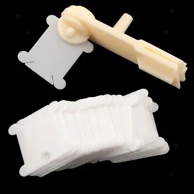 Yarn String Wool Winder Winding Tool With 30pcs Bobbins Holder • £5.70