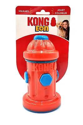 $15.89 • Buy KONG Eon Fire Hydrant LARGE Squeaky Floating Fetch & Chew Dog Toy 