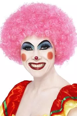 Smiffys Crazy Clown Wig Pink • $11.75