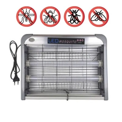 Zanzariera Elettrica Stermina Insetti Mosche - Foto 9