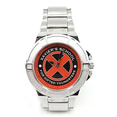 X-Men Xavier School For The Gifted Watch With Metal Band Silver • $44.98