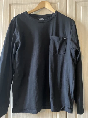 £9.99 • Buy Vans Long Sleeve T Shirt XL Womens Black
