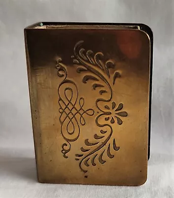 £9.99 • Buy Vintage Brass Matchbox Holder