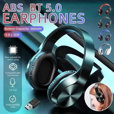 $28.85 • Buy Wireless Bluetooth Gaming Headset Headphones For PC Mac Laptop PS4 Xbox One