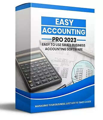 Accounting Small Business Software Finance Accounts Bookkeeping Tax Filing IRS • $84.97