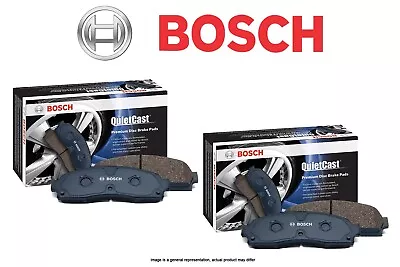 [FRONT + REAR SET] Bosch QuietCast Ceramic Premium Disc Brake Pads Z06 BH97479 • $130