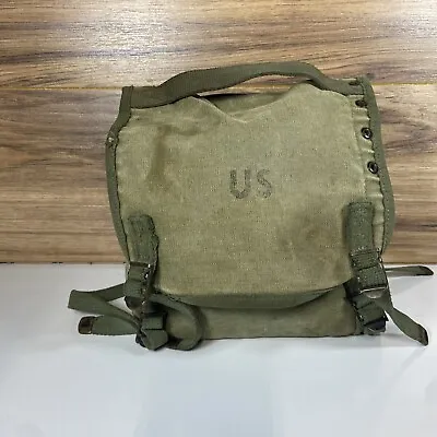 US Military Vietnam War M-1959 Butt Pack Combat Backpack Canvas Combat • $59.99