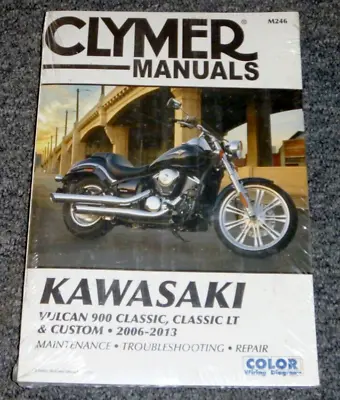 2013 Clymer Kawasaki Vulcan 900 Classic LT & Custom Service Repair Manual M246 • $104.30