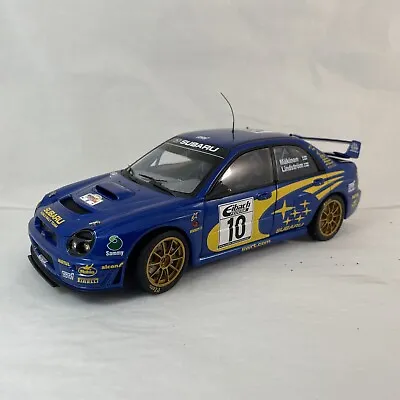 Autoart 1/18 Scale Diecast 80293 - Subaru Impreza WRC 2002 #10 T.Makinen • $347.31