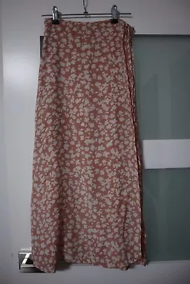 Kookai Pinky Colour/white Wrap Over  Long Skirt Size 34 • $28