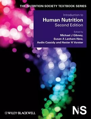 Introduction To Human Nutrition (The Nutrition Society Textbook .9781405168076 • £7.35