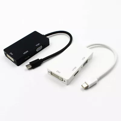 USB 3.0 To DVI Mini Display Port DP To HDMI VGA Adapter Converter Cable • $8.12