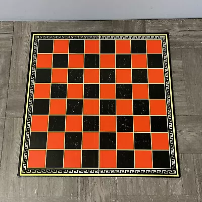 Vintage Parker Bros Checker Board Only Red Black Retro DIY Crafting Game Room • $9.95