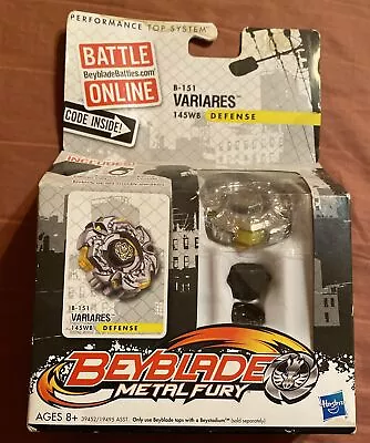 2012 Hasbro Beyblade Metal Fury B-151 Variares Defense 145WB • $55