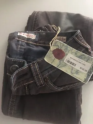 NWT $145 MSRP MEK DESIGNER JEANS Corduroy Denim RELIGION Women's Size 27 26 28  • $45