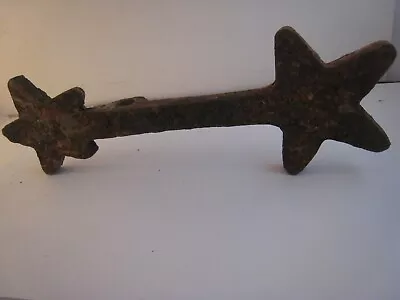 Antique 1920s Iron  Shooting Gallery Carnival Target  STARS  SPINNER • $54.90