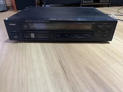 Teac PD-700M 6 Disc CD Player 6 Disc Magazine No Remote Works • $49.99