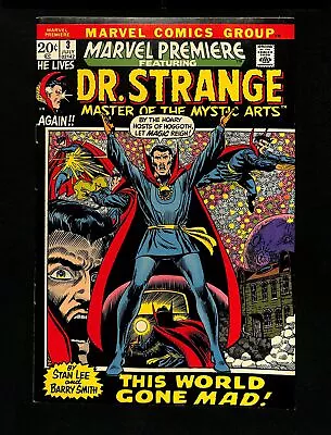 Marvel Premiere #3 VF+ 8.5 1st Doctor Dr. Strange In Title! Marvel 1972 • $77