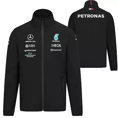 Men's Mercedes-AMG Petronas Team 2022 Softshell Jacket Embraided Logos • $95