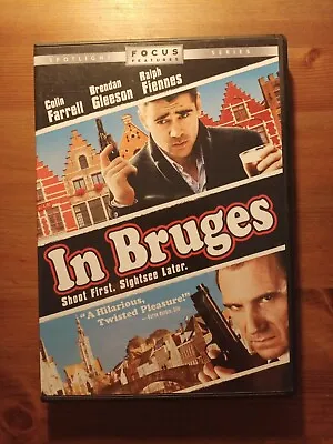 In Bruges - Region 1 DVD - Colin Farrell Brendan Gleeson - Martin McDonagh 2007 • £14.99