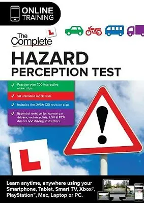 £9.94 • Buy The Complete Hazard Perception Test (Online Sub By Driving Test Success New Book