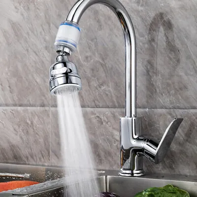  Home Sink Nozzle Water Filter Faucet Head Extension Sprayer For Basin Kitchen • £14.59