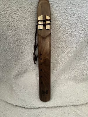 Musical Wood Native American Style Drone Flute A 440hz • $221.97