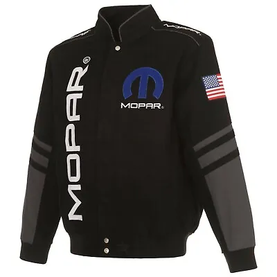  Authentic Mopar Racing Embroidered Cotton Jacket  Black New  • $139.99