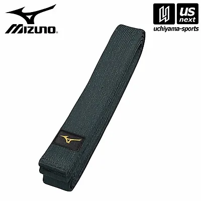 Mizuno Judo Gi Black Belt Kuro Obi 2023 Continuous Model Size No.2-6 From JAPAN • $59.98