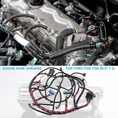 Engine Wiring Harness For 2002-2003 Ford F250 F350 F550 Super Duty 7.3L Diesel • $263.28