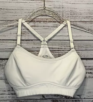 C9 Champion Sports Bra Womens 34B White Padded Adjustable Racerback Strap • $6