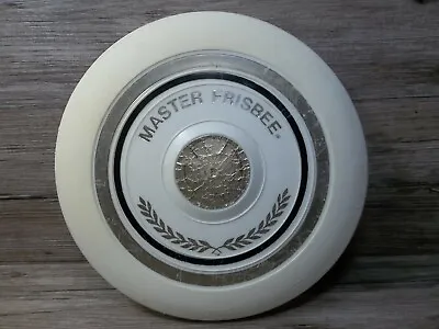  Wham-o Master Frisbee  Silver Trim Logo In Center 10 1/2  Heavy Plastic    V • $29.99
