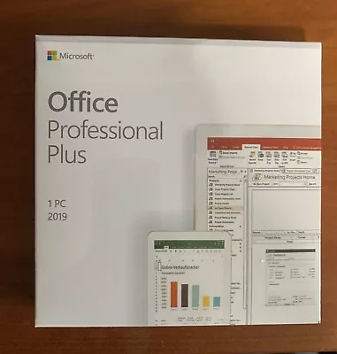 New Microsoft Office 201-9 Professional Plus / Sealed Package With DVD + Key • $43.99