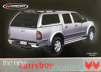 $7 • Buy Holden RA Rodeo Carryboy Canopy Sales Brochure
