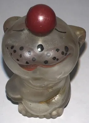 Art Deco Bonzo The Dog Potter & Moore Figural Glass Perfume Scent Bottle • $25