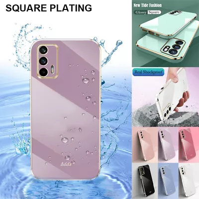 For ViVo Y22 Y21 Y33 Y52 Y20 Y17 X60 Shockproof Plating Frame Soft TPU Skin Case • $12.99