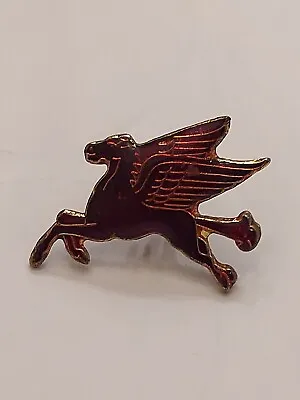 Vintage Mobile Gas Oil Pegasus Logo Lapel Pin (77) • $28.95